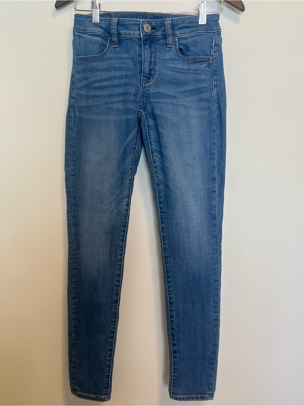 American Eagle Outfitters Skinny Jeans - Blue Wash